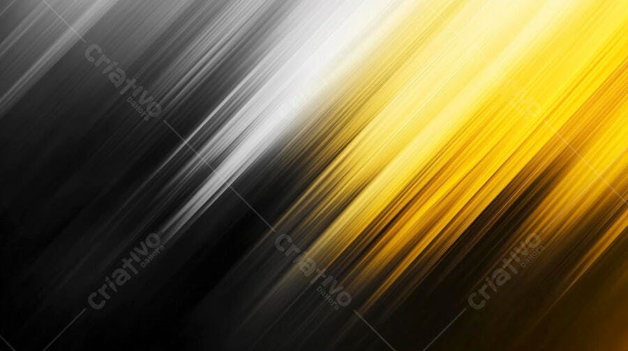 Fundo abstrato moderno linhas diagonais pretas brancas e douradas dinâmicas