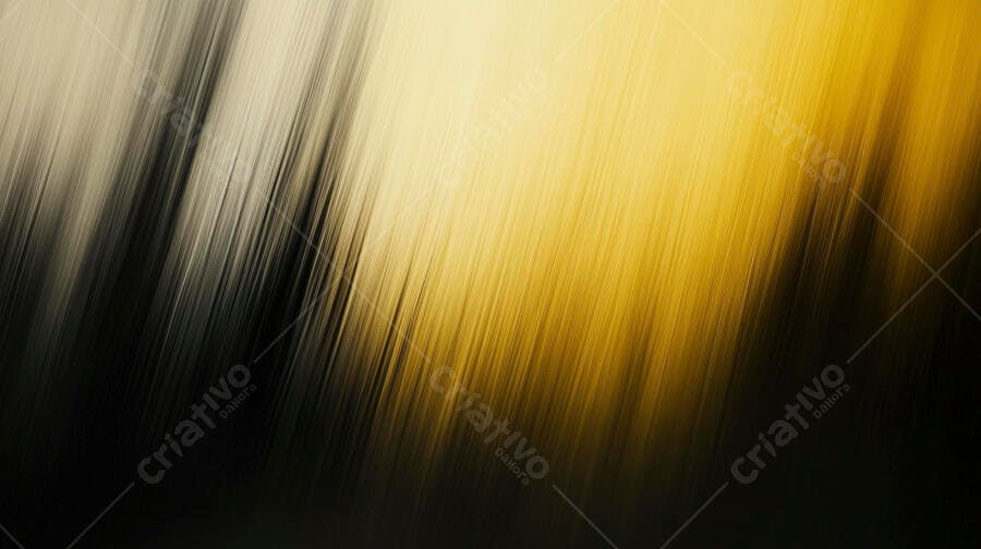 Fundo abstrato linhas douradas e pretas com efeito de movimento