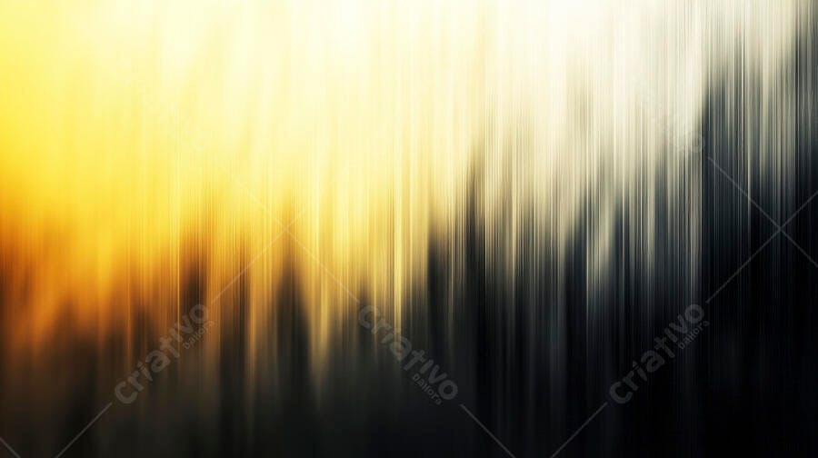 Fundo abstrato dourado e preto com linhas verticais em movimento
