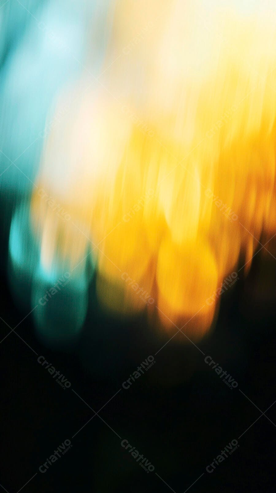Luzes coloridas abstratas fundo desfocado com efeito bokeh vibrante