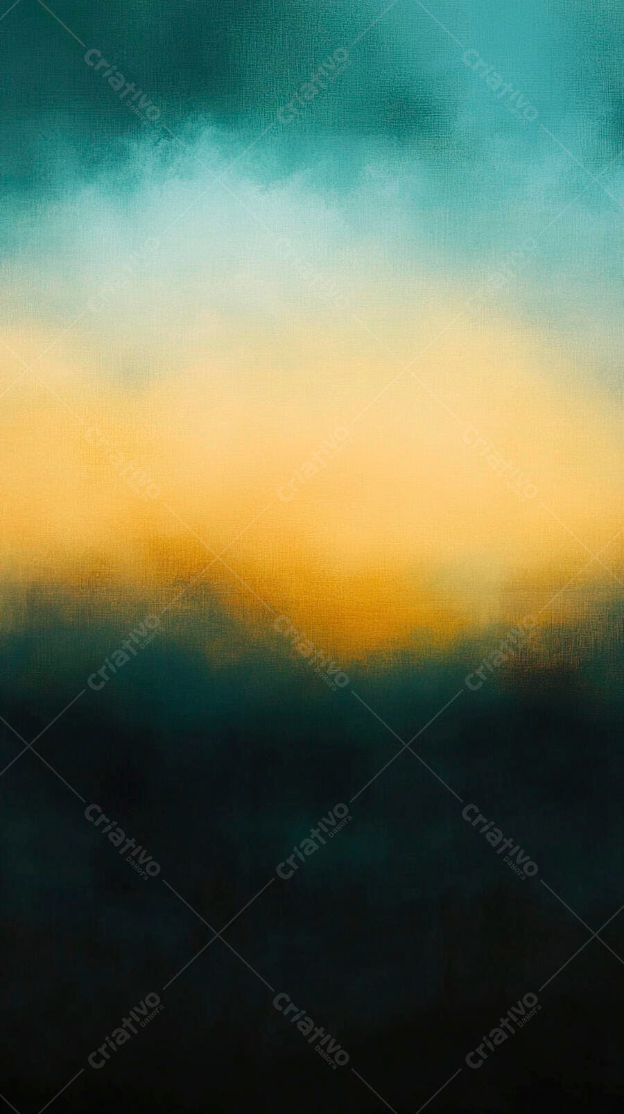 Degradê abstrato azul turquesa laranja e azul escuro com textura de tela