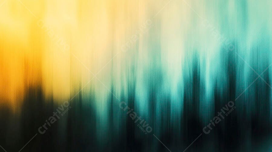 Fundo abstrato com gradiente dinâmico amarelo e azul turquesa