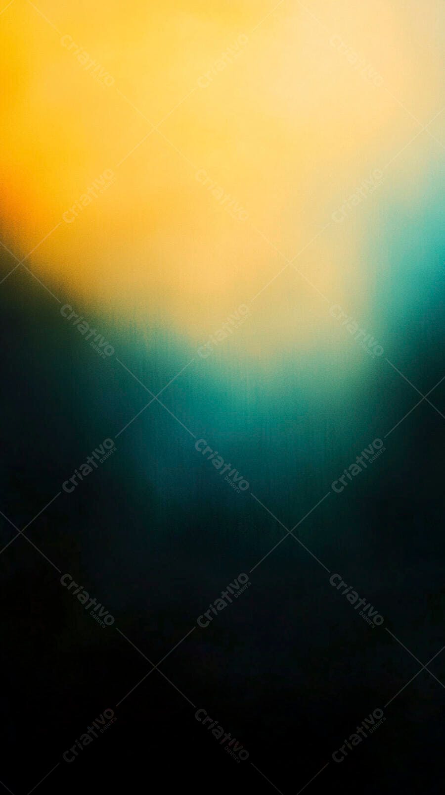 Fundo abstrato gradiente cores vibrantes amarelo dourado teal escuro