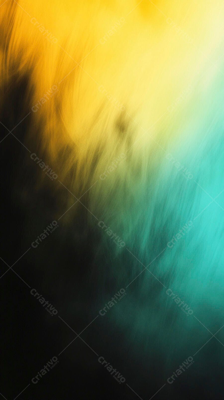 Fundo abstrato degradê amarelo e verde azulado com textura suave vertical