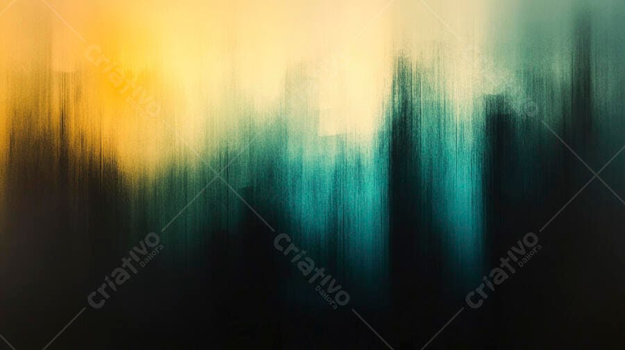Padrão abstrato moderno com gradiente amarelo teal e azul escuro