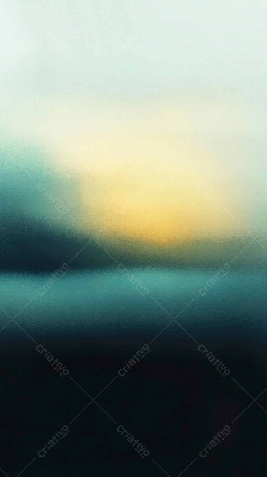 Fundo abstrato gradiente azul e amarelo com efeito borrão