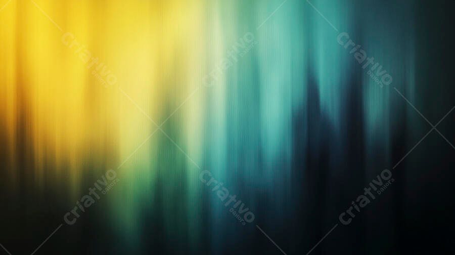 Fundo abstrato gradiente amarelo verde azul com listras verticais borradas