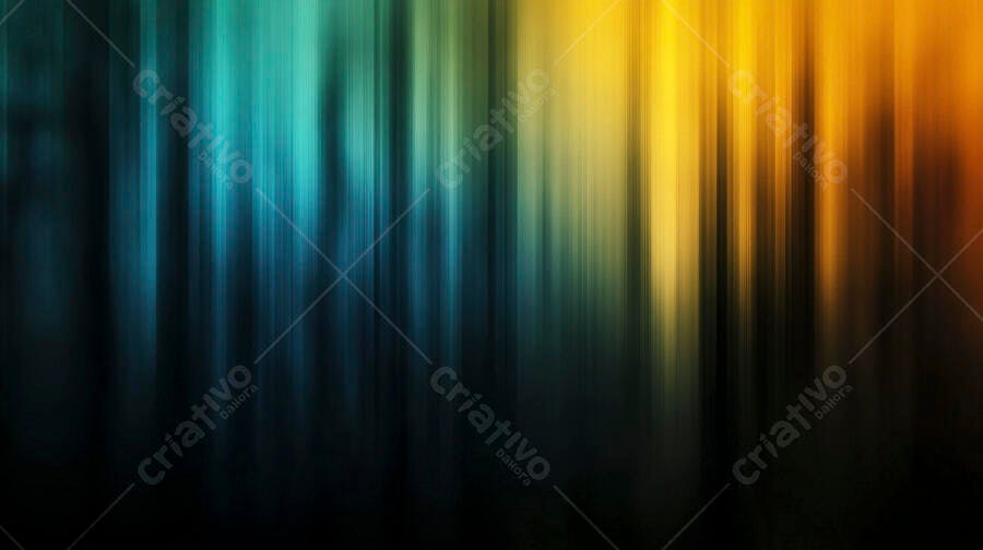 Fundo abstrato com linhas verticais em azul-petróleo e amarelo vibrante
