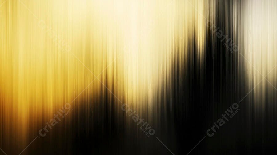 Fundo abstrato dourado e preto com listras verticais dinâmicas