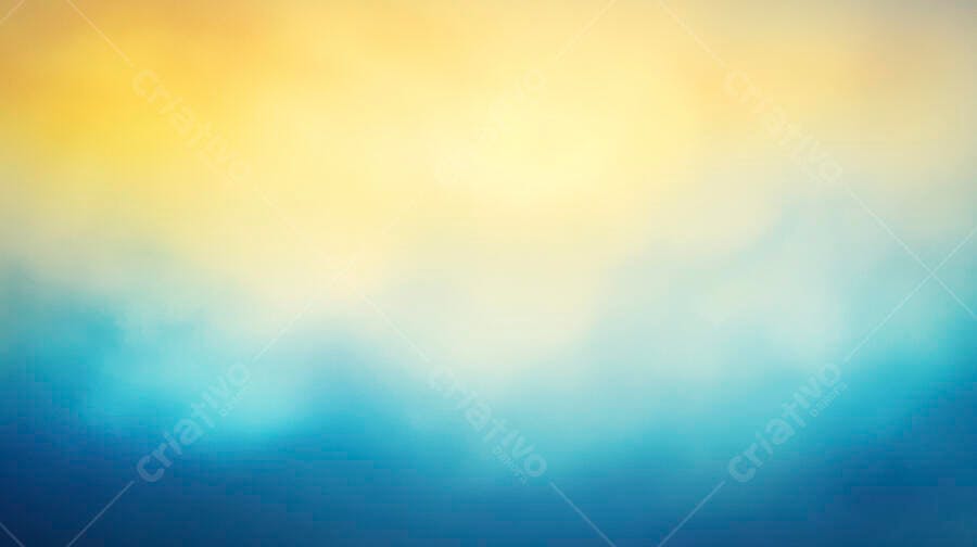 Gradiente abstrato amarelo e azul fundo suave e colorido