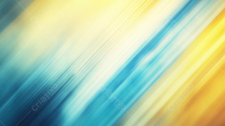 Padrão abstrato de linhas diagonais em tons de azul e amarelo vibrantes