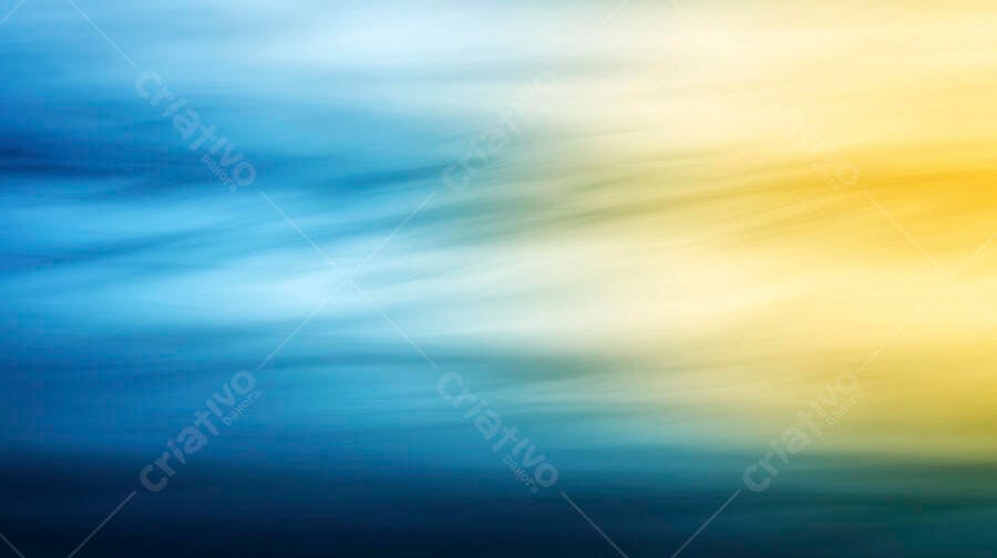 Fundo gradiente azul dourado com efeito de movimento abstrato