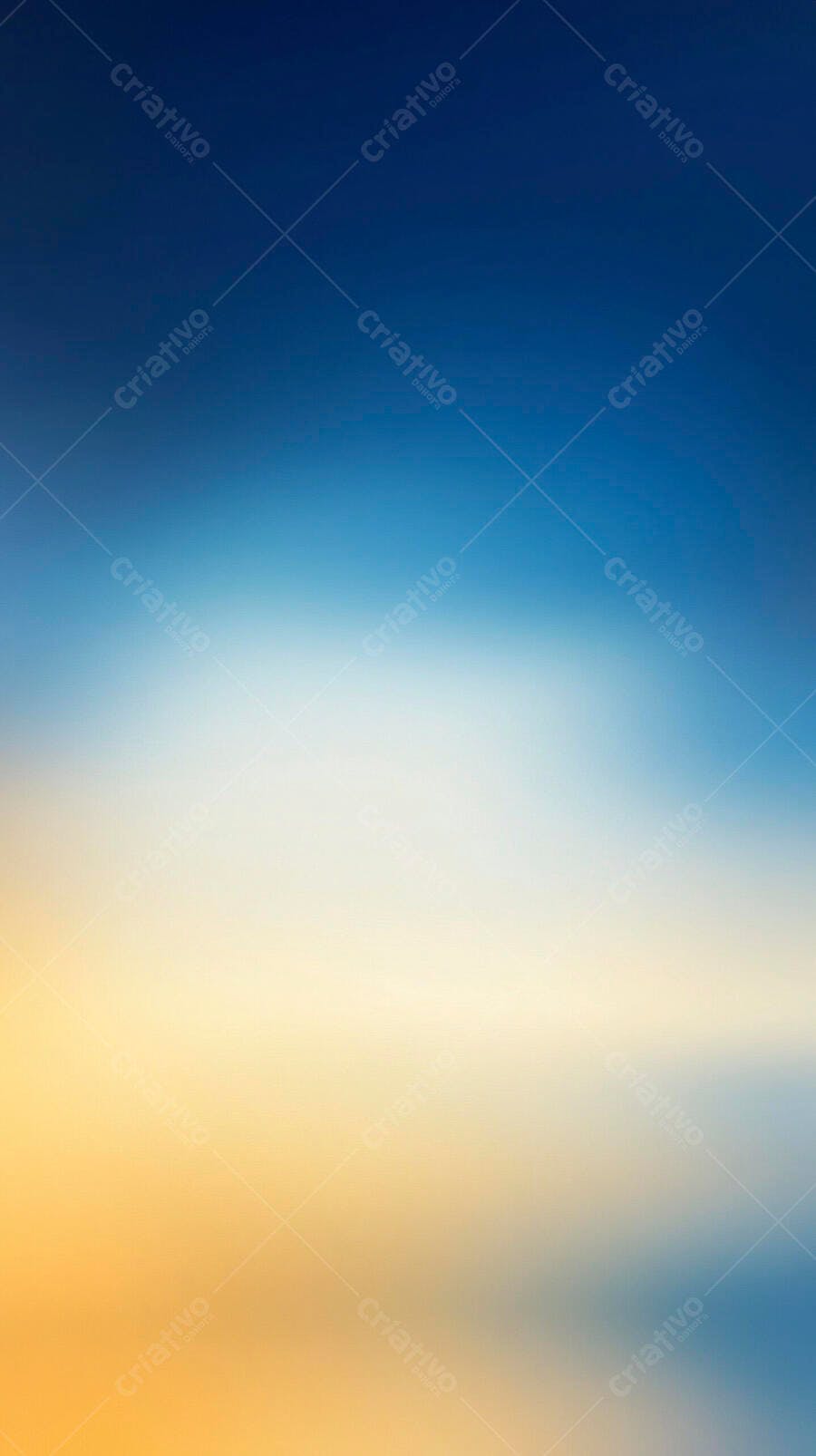 Gradiente suave azul e amarelo fundo abstrato