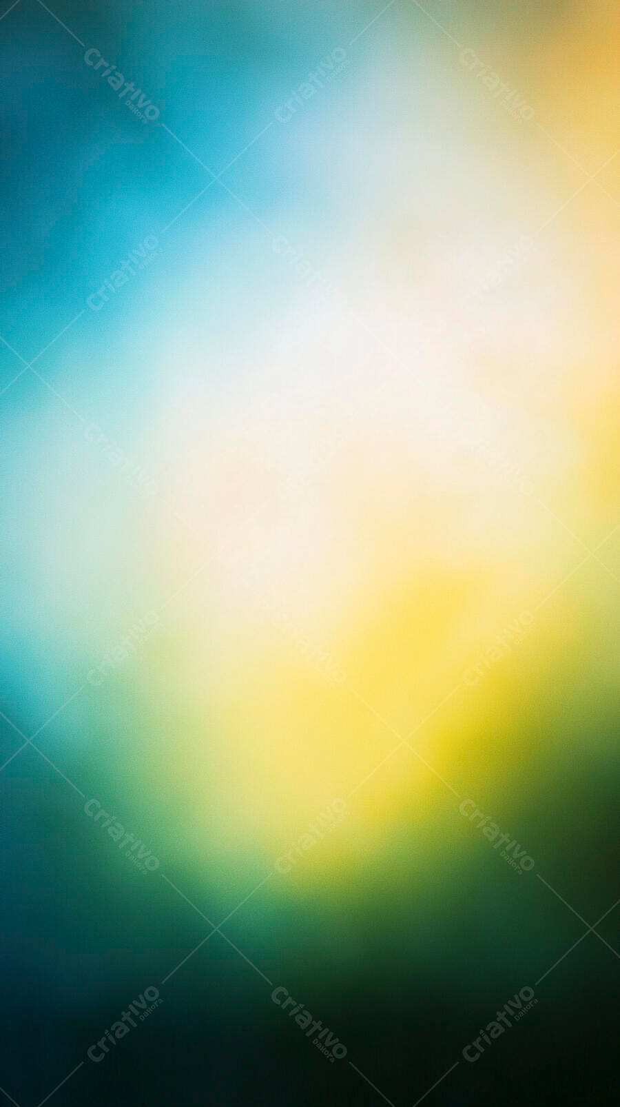 Fundo gradiente abstrato com transição suave de azul amarelo verde