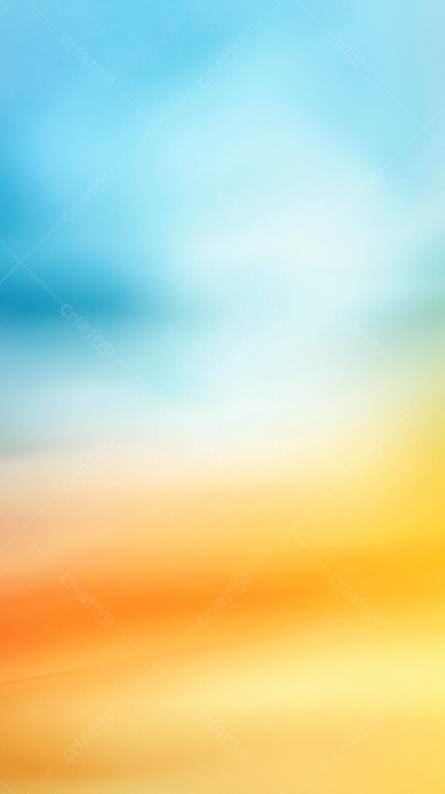 Gradiente abstrato azul claro e laranja suave transição de cor
