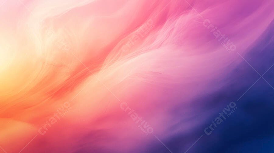 Gradiente abstrato vibrante rosa laranja e roxo suave
