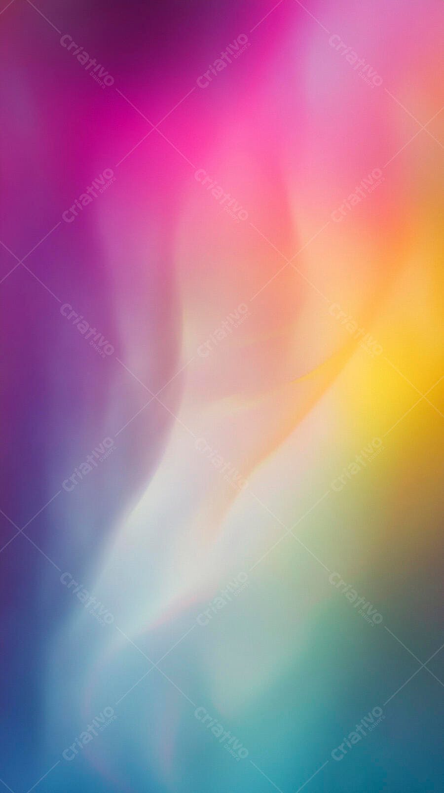 Fundo abstrato gradiente vibrante de cores rosa laranja e azul