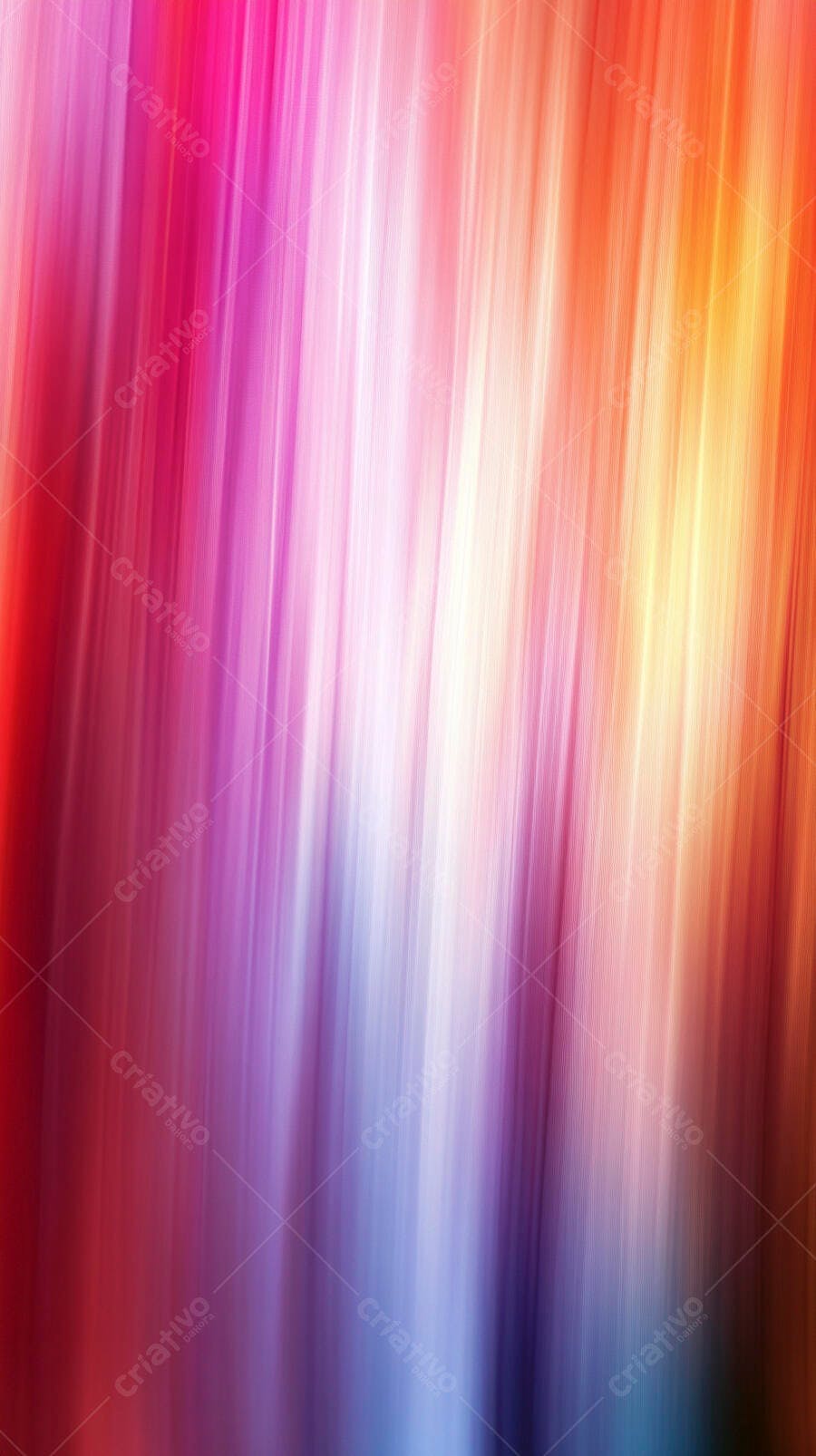 Fundo abstrato moderno com linhas vibrantes gradiente de cores quentes e frias