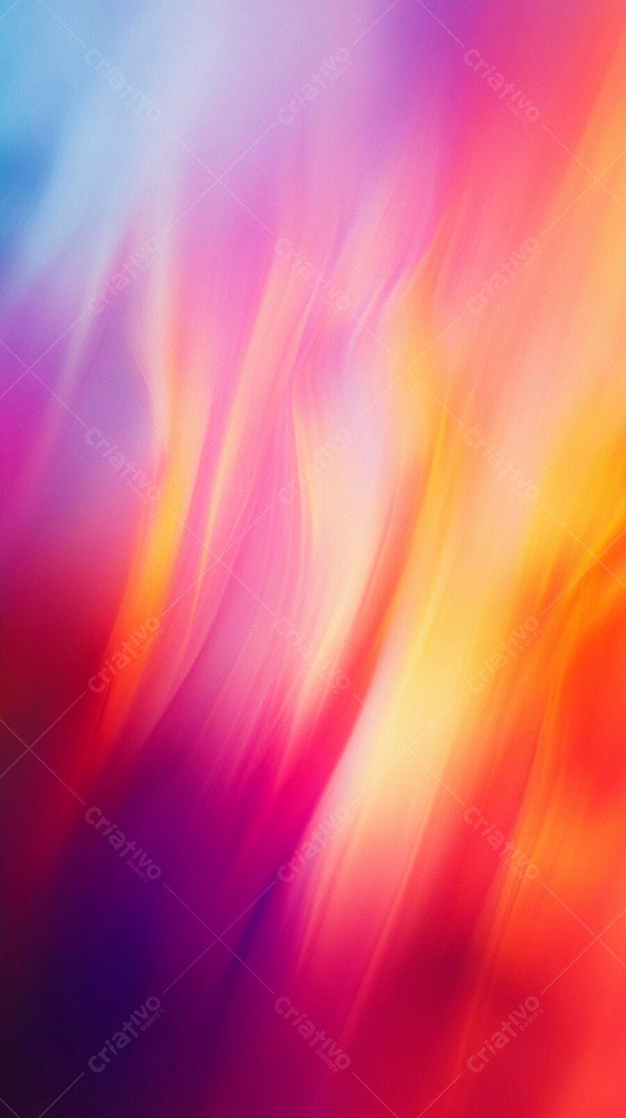 Fundo abstrato gradiente vibrante com tons de vermelho laranja e roxo