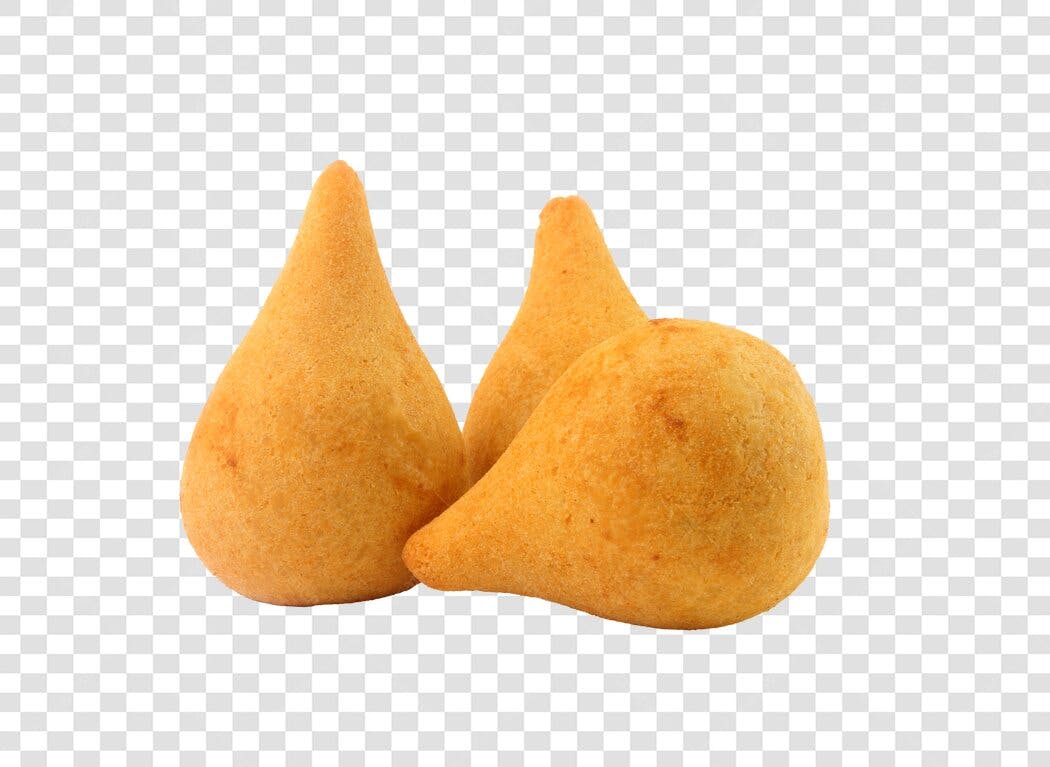 Elemento gráfico Coxinhas Fritas Douradas PNG com fundo transparente