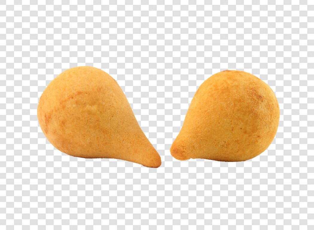 Imagem de Produto Coxinhas Salgadinho Brasileiro Crocante PNG com fundo transparente
