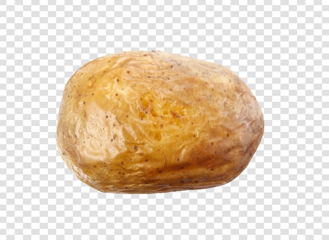 Foto de Batata Assada Dourada para Culinária PNG com fundo transparente
