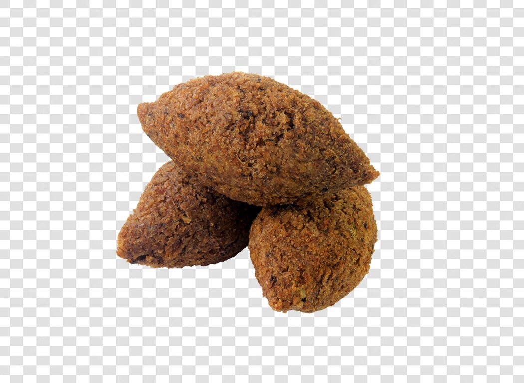 Comida Quibe Árabe Frito Crocante PNG com fundo transparente