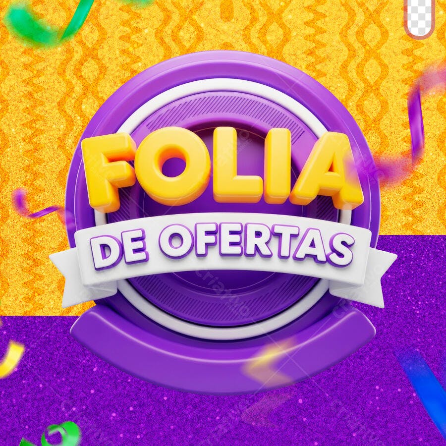 Folia de Ofertas Banner Promoção PSD Editável