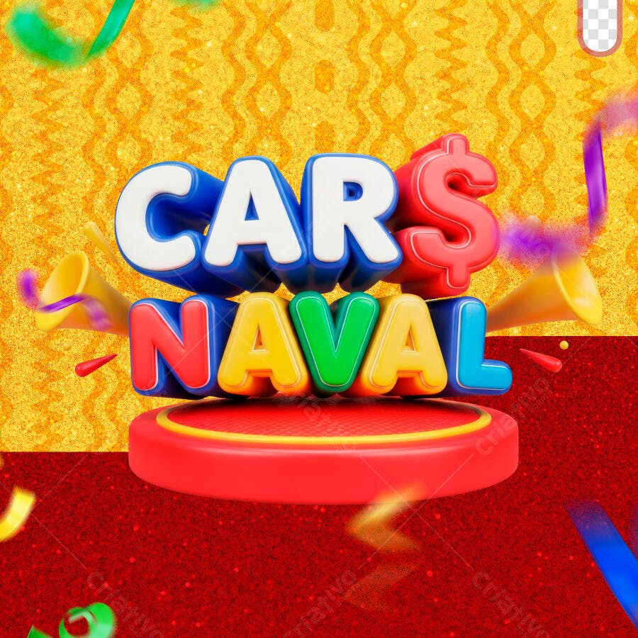Carnaval Promoção Marketing Digital PSD Editável