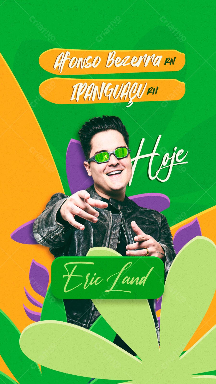 Template Canva Story Festa Junina Show Musical Editável