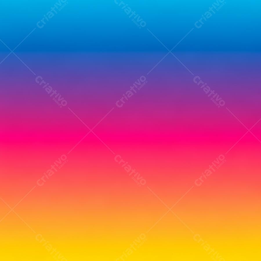 Fundo Gradiente Colorido Vibrante Azul Rosa Amarelo