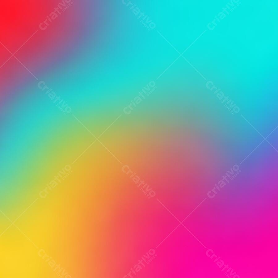 Fundo Gradiente Colorido Vibrante Abstrato Degradê Suave