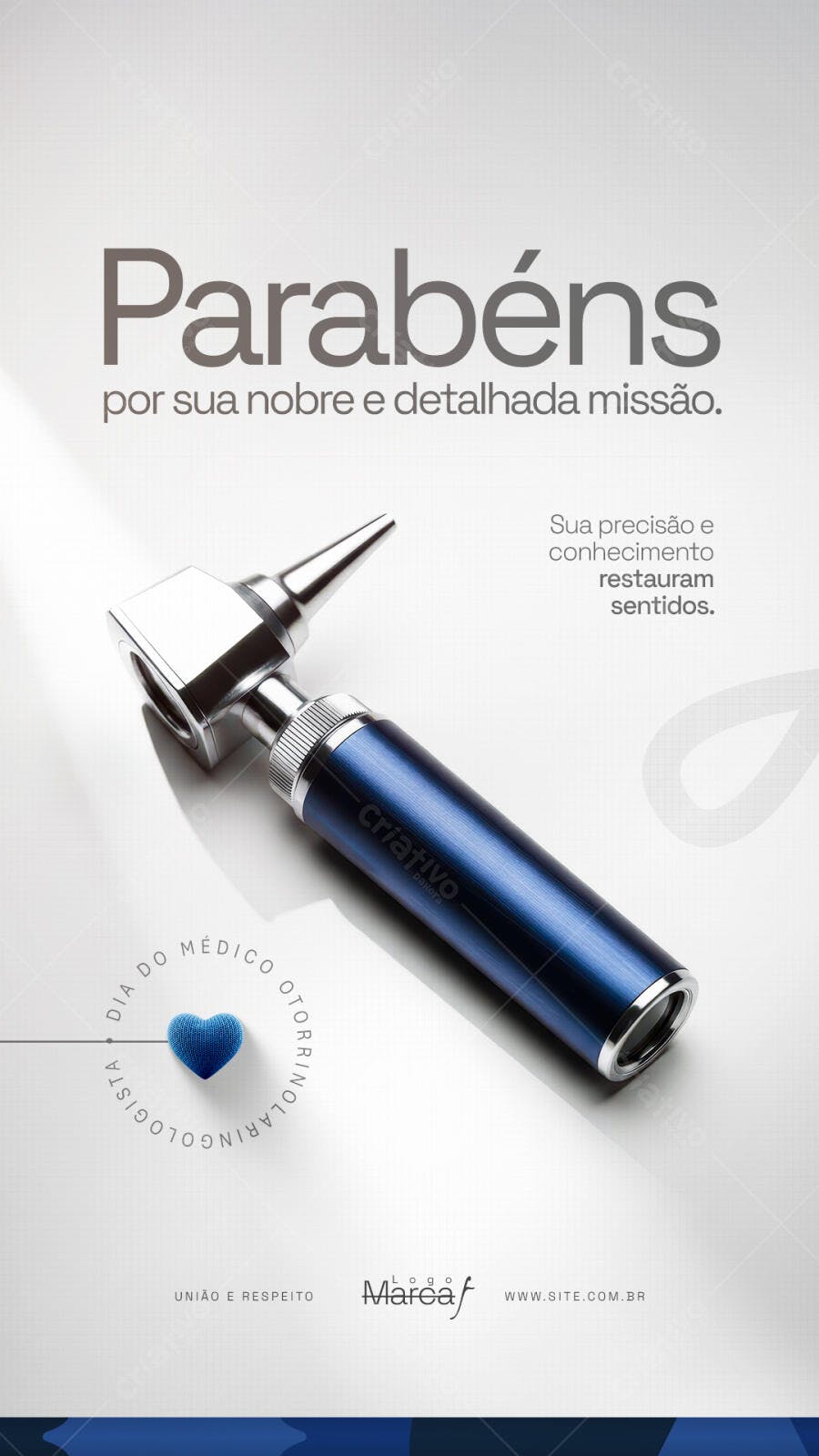 Story Dia do Médico Otorrinolaringologista PSD Editável