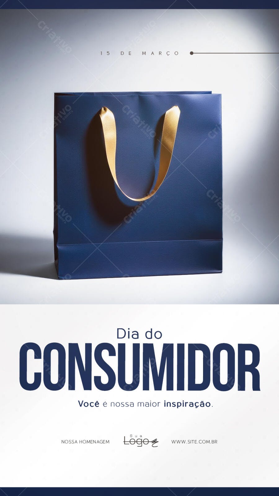 Story Dia do Consumidor Março Loja Varejo PSD Editável