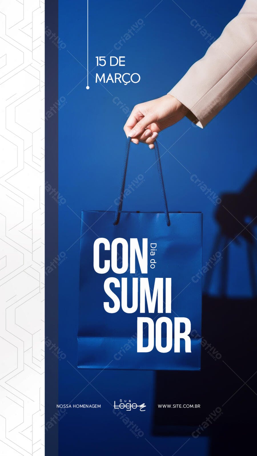 Story Instagram Dia do Consumidor 15 de Março PSD Editável