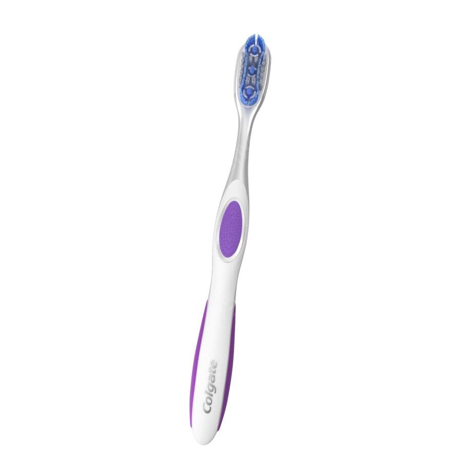 Foto Recortada Escova de Dentes Colgate Roxa PNG Fundo Transparente