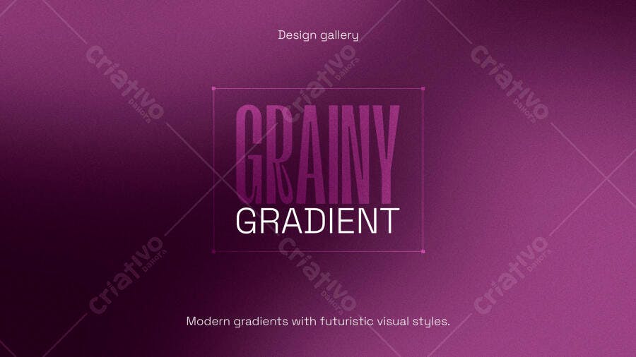 Fundo Gradiente Roxo Textura Granulada PSD Editável