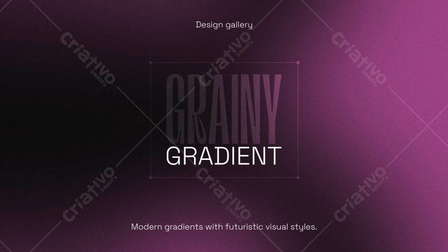 Fundo Gradiente Roxo Textura Granulada PSD Editável