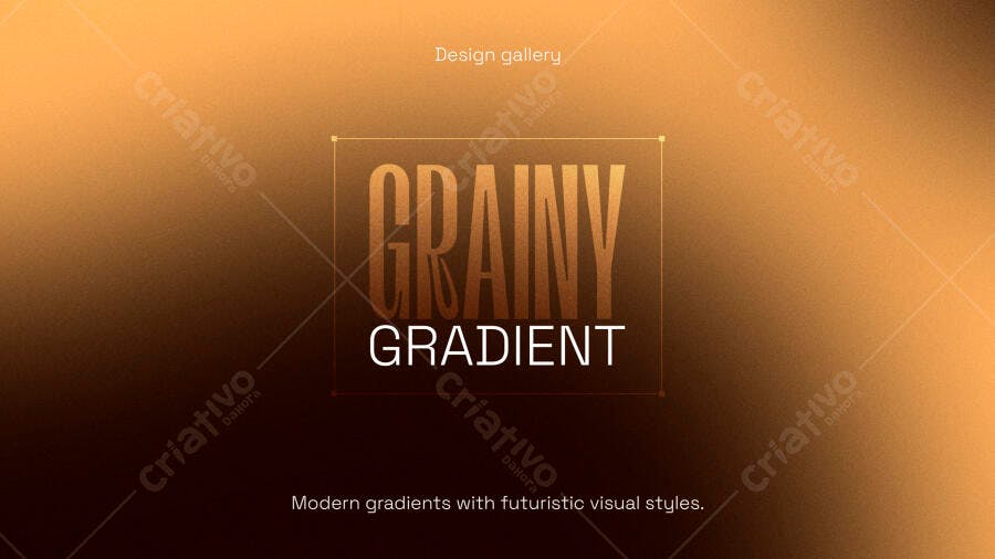 Fundo Gradiente Granulado Moderno PSD Editável