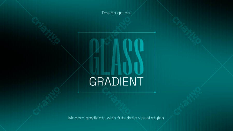 Fundo Gradiente Glassmorphism Abstrato PSD Editável