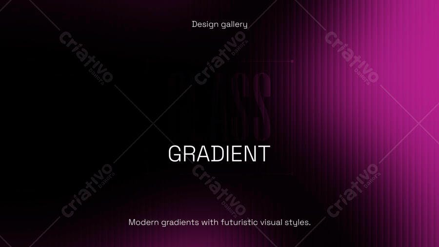 Fundo Gradiente Abstrato Roxo Preto PSD Editável