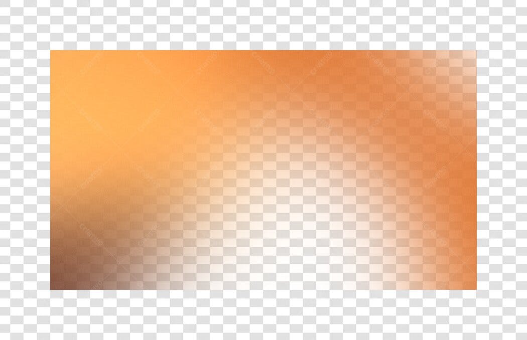 Elemento Decorativo Gradiente Laranja Marrom PNG Fundo Transparente