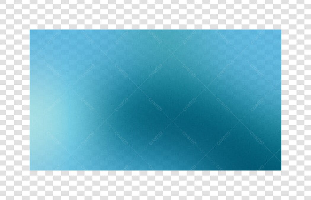 Elemento Decorativo Fundo Gradiente Azul Transparente PNG