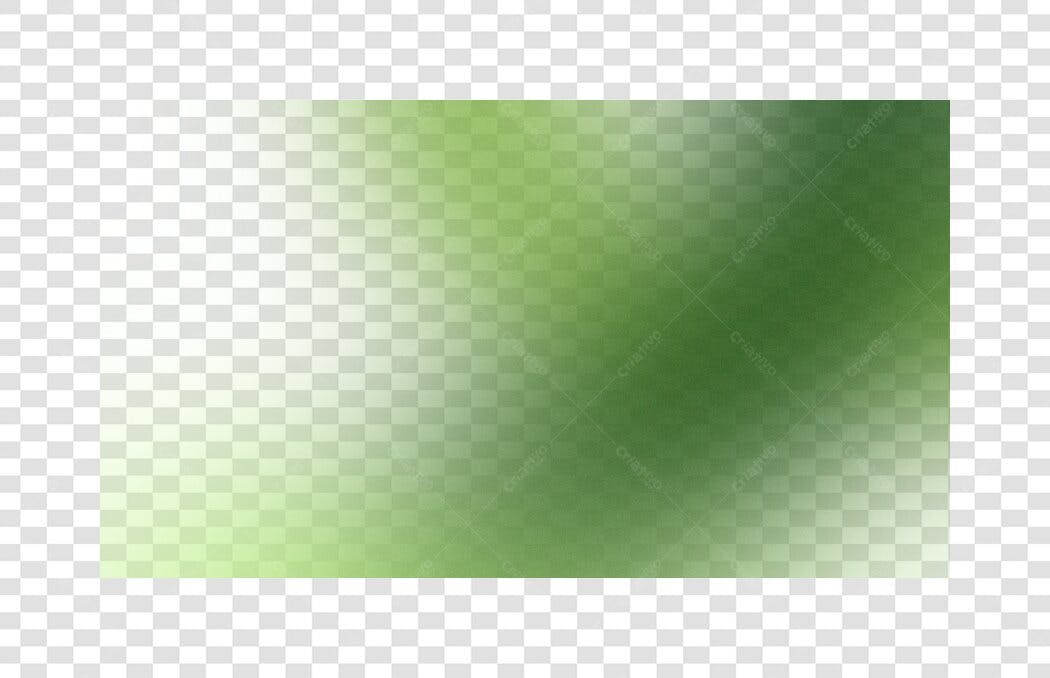 Elemento Decorativo Fundo Gradiente Verde PNG Transparente