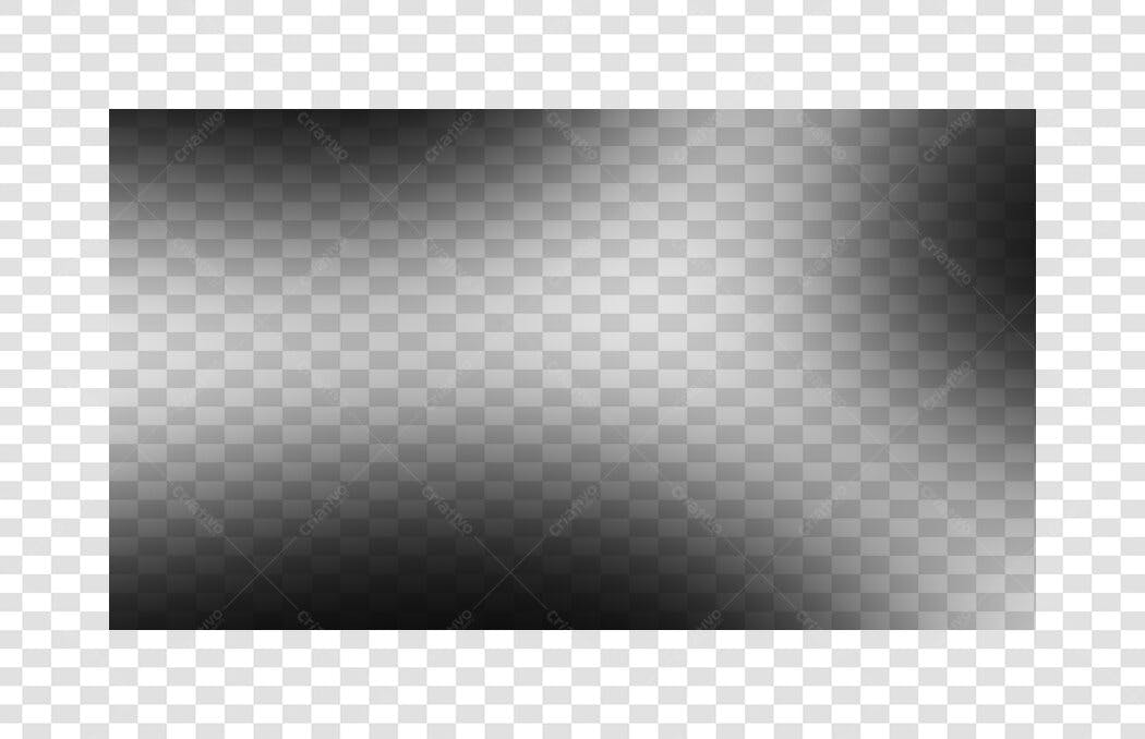 Efeito Fumaça Preta Transparente PNG Fundo Transparente