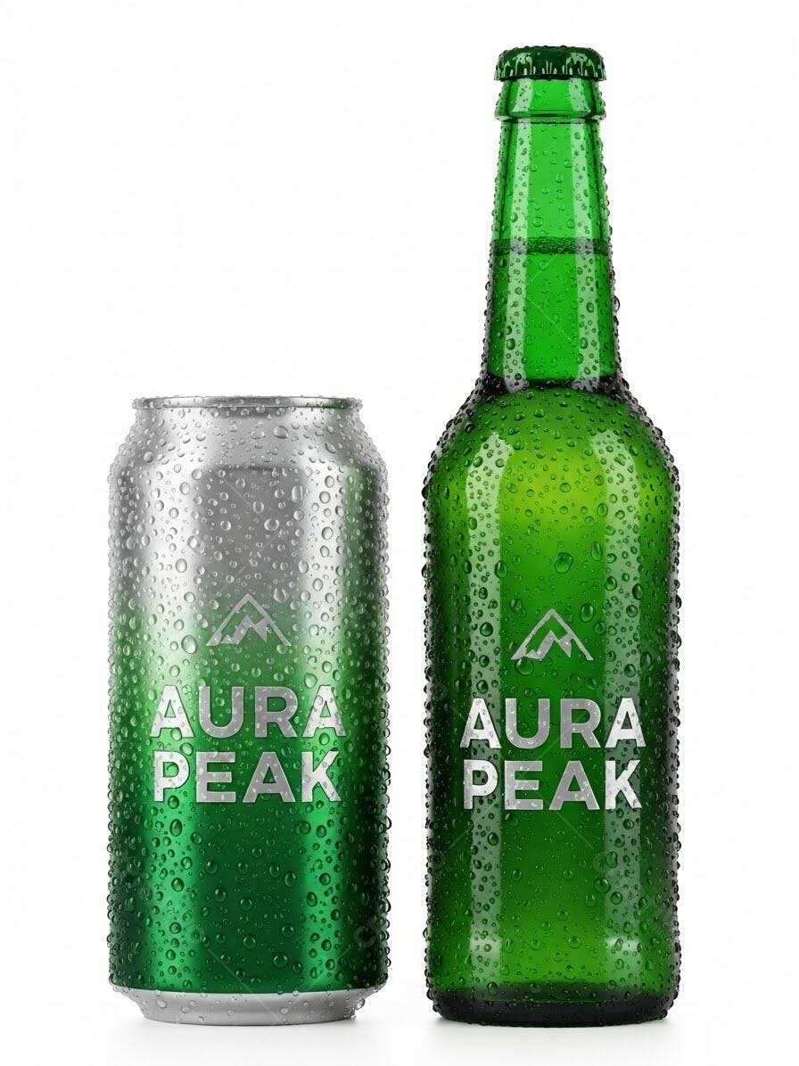 Foto Produto Cerveja Garrafa Lata Gelada Gotas Água