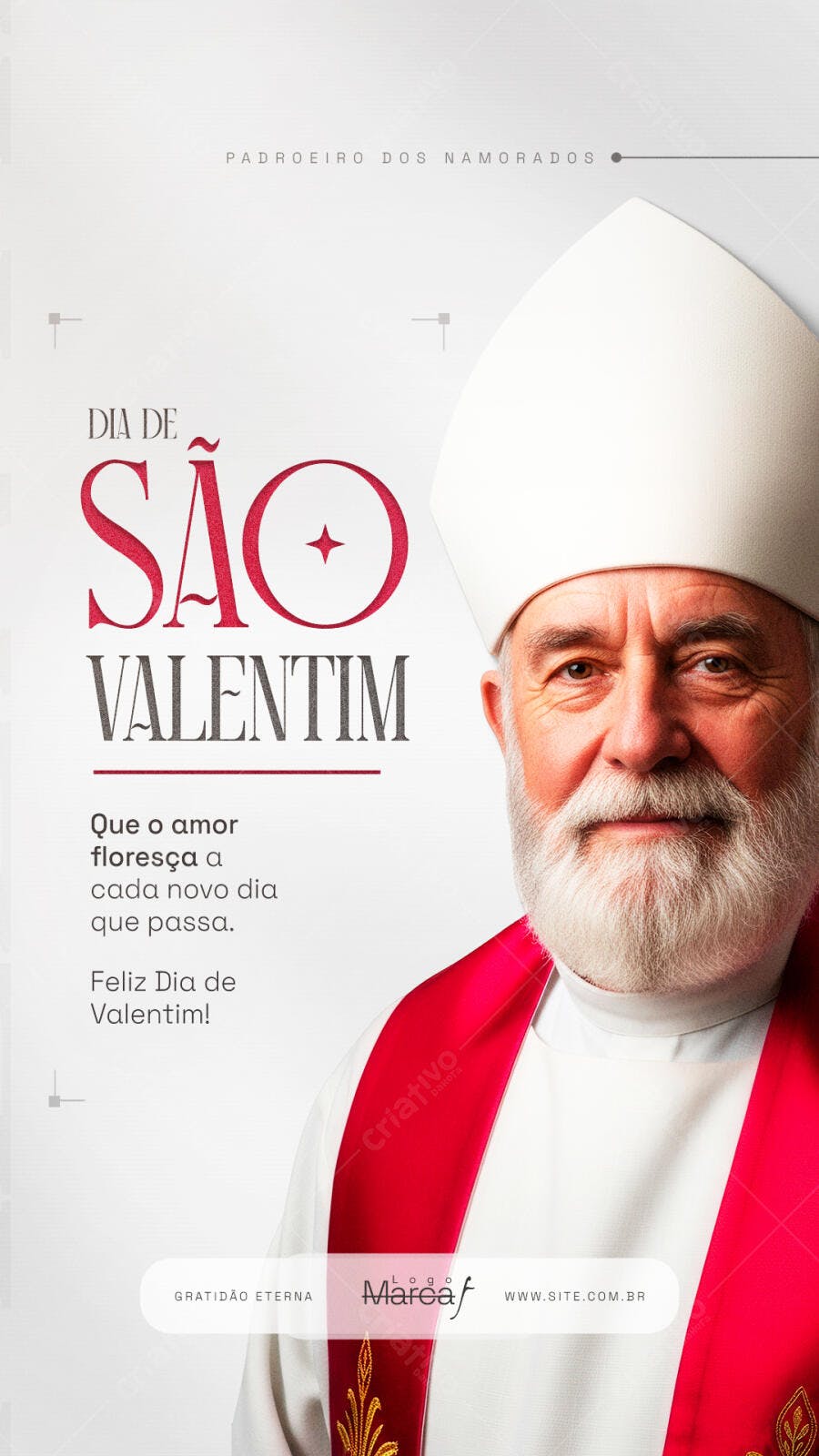 Story Dia de São Valentim Dia dos Namorados PSD Editável