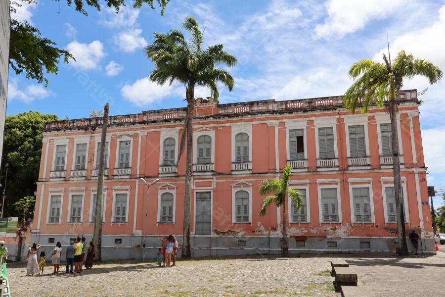 Foto Prédio Histórico Colonial Rosa Centro Cidade