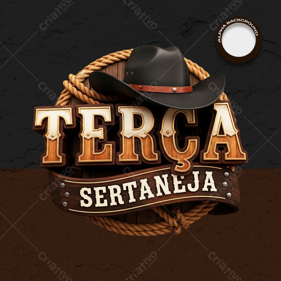 Terça Sertaneja Festa Junina PSD Editável