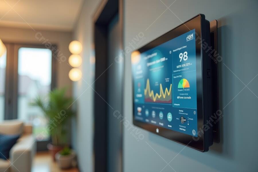 Foto Tela Inteligente Automação Residencial Casa Conectada